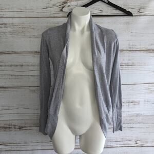 Dreamers Soft Lavander Gray Cardi sz M/L